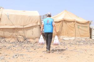 توزيع لحوم الأضاحي لـ 252 ألف شخص في 4 محافظات يمنية بتمويل من مؤسسة وقف الديانة التركي