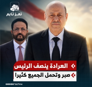 سلطان العرادة ينصف الرئيس رشاد العليمي: صبر وتحمل الجميع كثيراً