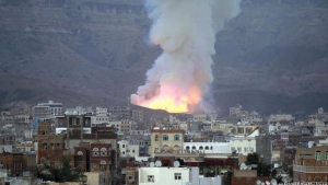 صنعاء تحت القصف مجددا.. التحالف يستهدف مواقع مشروعة