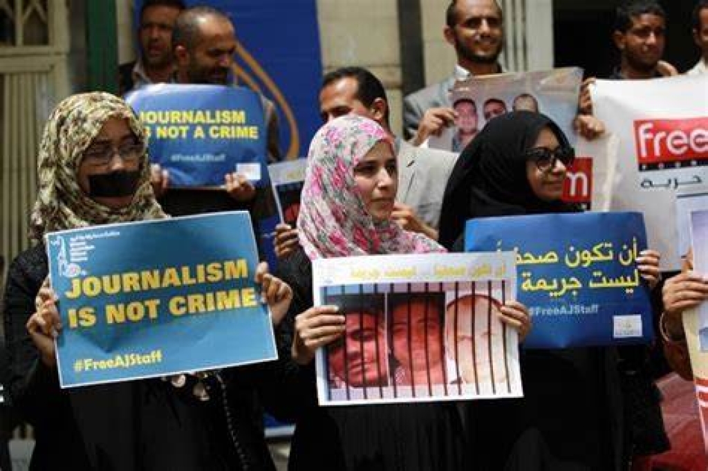 سجل قاتم وطويل من انتهاك الحريات الإعلامية في اليمن