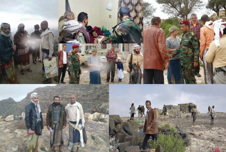 تعز: قيادة المقاومة الشعبية في الشمايتين تزور جبهة الأحكوم وتؤكد استمرار دعمها للجيش الوطني