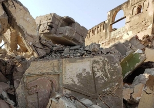 مليشيا الحوثي تدمر الآثار التاريخية في الحديدة