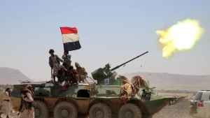 قوات الجيش تسقط طائرة مسيرة للحوثيين على مواقعها في مأرب