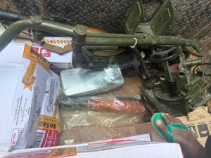 ضبط سيارة محمّلة بالأسلحة في مدينة المكلا بساحل حضرموت