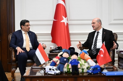 أبرز ما ناقشه وزير الخارجية اليمني مع وزير الداخلية التركي