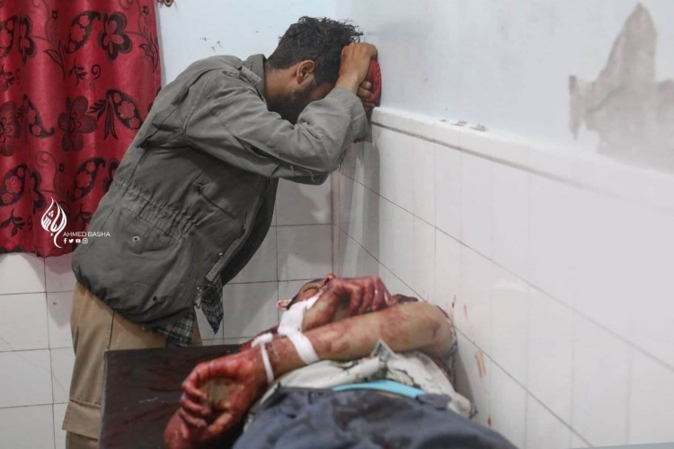 شهيد وخمسة جرحى حصيلة قصف الحوثيين على كلية الآداب وحديقة الألعاب بتعز