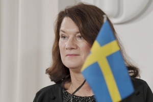 وزيرة الخارجية السويدية: نساء اليمن ذكيات جدا وبناءات للغاية
