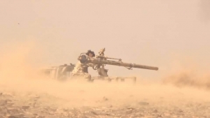 الجيش يتقدم في جبهة ماس بمأرب والتحالف يدمر منصة صواريخ حوثية