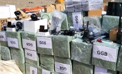 ضبط قارب يحمل معدات طائرات مسيرة وأجهزة تجسس كانت في طريقها للحوثيين