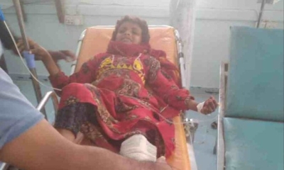 إصابة طفلة بجروح بالغة جراء قصف حوثي غربي تعز