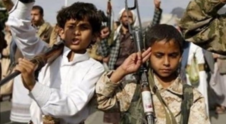 محور تعز: الحوثيون يحتجزون 400 طفل في معسكر بمدينة الصالح
