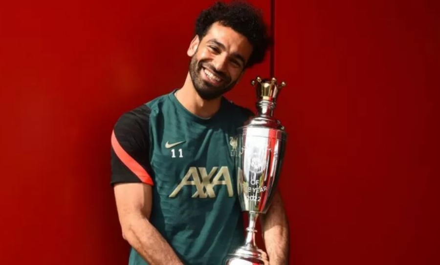 محمد صلاح يفوز بجائزة لاعب العام في إنجلترا للمرة الثانية