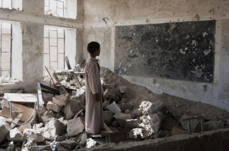 منظمة الأمم المتحدة للطفولة: ما يقرب من 3.7 مليون طفل في سن الدراسة باتوا خارج مقاعد التعليم نتيجة الحرب في اليمن