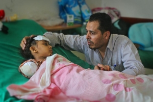منظمة حقوقية: مقتل وإصابة 14 ألف طفل منذ بداية الحرب في اليمن