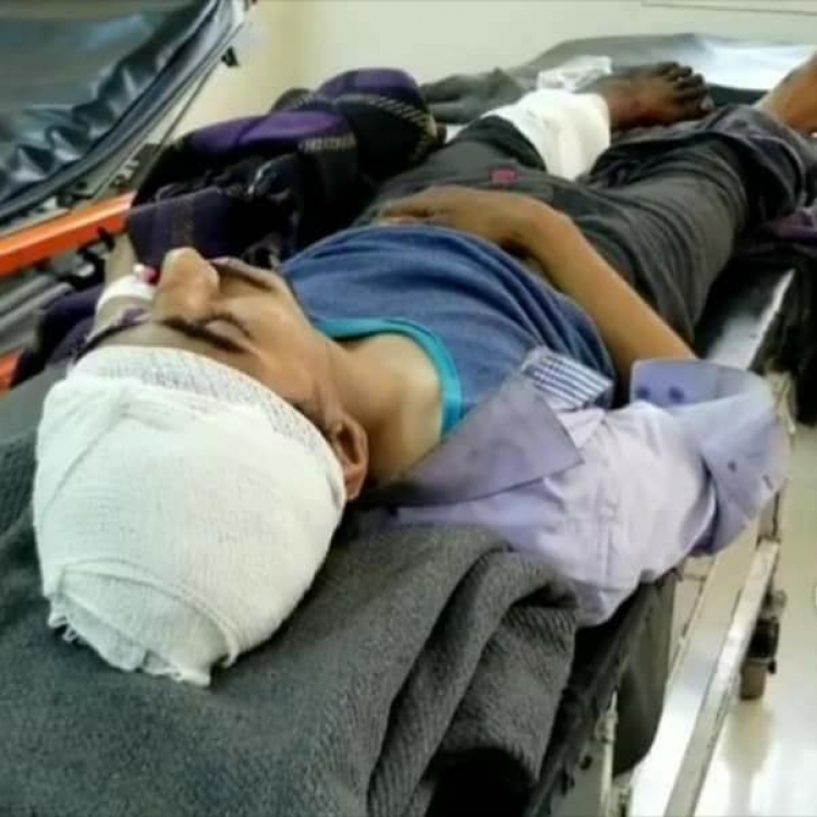 إصابة سائق وطفلين بانفجار لغم حوثي جنوب شرق تعز