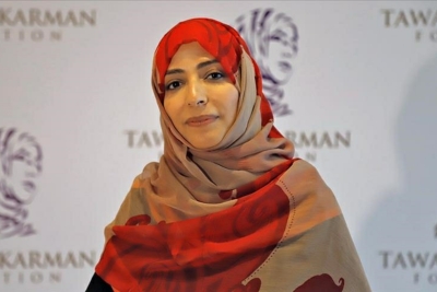 توكل كرمان: لا دولة بلا احتكار السلاح والتظاهر السلمي حق لا يُمس