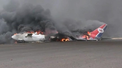 الخطوط الجوية اليمنية تحمل مليشيا الحوثي مسؤولية تدمير ثلاث من طائراتها