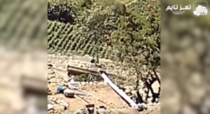 تعز تايم يحصل على فيديو يظهر اقتحام مليشيا لحوثي  بالدبابات إحدى قرى الحيمة شرق تعز