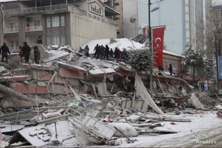 زلزال جديد بقوة 5.4 يضرب ولاية كهرمان ماراش جنوب شرقي ‎تركيا