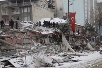 زلزال جديد بقوة 5.4 يضرب ولاية كهرمان ماراش جنوب شرقي ‎تركيا