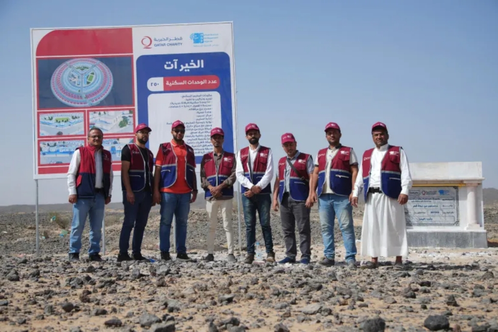 “الخير آت”… مشروع قطري ينقل مئات النازحين في مأرب من الخيام إلى سكن مستدام قبل نهاية 2025