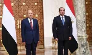 وكالة سبأ تحذف فقرة هامة من خبر لقاء الرئيس العليمي بالرئيس المصري