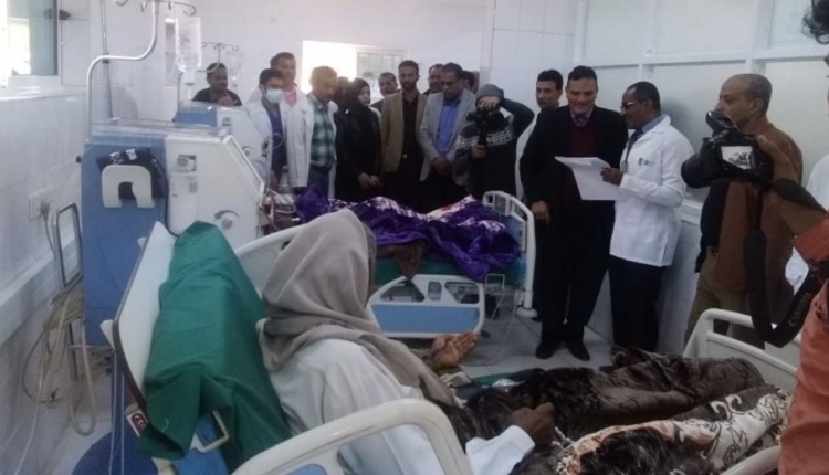 مدير مستشفى خليفة لتعز تايم: مركز الغسيل سيقدم خدماته لنحو مليون شخص