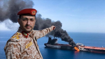 الحوثييون يعلنون استهداف سفينة نفطية بريطانية جديدة في البحر الأحمر