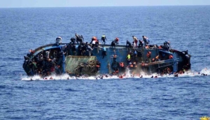 وفاة 42مهاجراً بانقلاب قارب قبالة سواحل جيبوتي بعد مغادرتهم اليمن