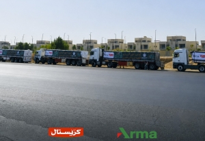 مجموعة أرما التابعة لمجموعة هائل سعيد أنعم وشركاه في مصر تطلق قافلة مساعدات غذائية جديدة إلى غزة