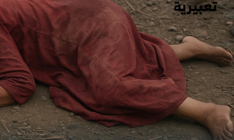 مواطنون يعثرون على جثة امرأة في الخمسين من عمرها ملقاة بجانب الطريق الرابط بين تعز ولحج