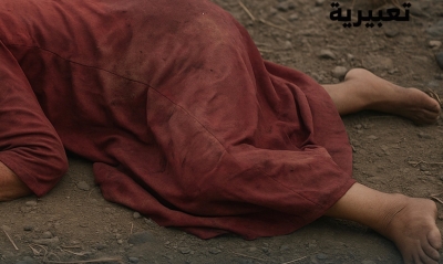 مواطنون يعثرون على جثة امرأة في الخمسين من عمرها ملقاة بجانب الطريق الرابط بين تعز ولحج