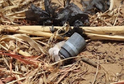 إصابة مدني بجروح خطيرة جراء انفجار مقذوف من مخلفات المليشيا في مأرب