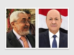 الرئيس العليمي يطالب بضغط دولي على الحوثيين للكشف عن مصير محمد قحطان