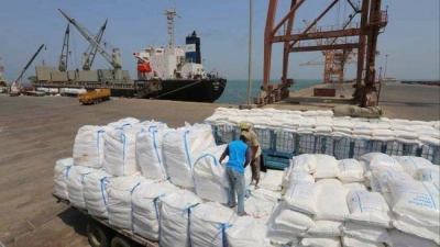 سفينة مستأجرة من الأمم المتحدة تحمل 40 ألف طن من القمح تغادر أوكرانيا إلى اليمن