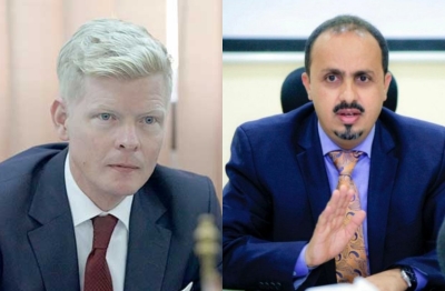 الحكومة اليمنية ترفض "الخطاب المتواطئ" للمبعوث الأممي مع المليشيا وتطالب بتصويبه