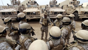 قوات سعودية تستحوذ على معسكر الدفاع الجوي اليمني في المهرة
