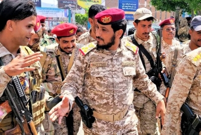 محور تعز يحمّل الحوثيين مسؤولية محاولة اغتيال العميد &quot;عدنان رزيق&quot;