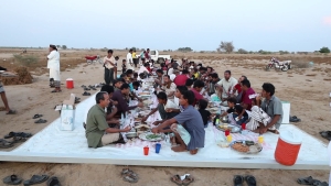 المركز الأمريكي للعدالة يدين استهداف مليشيا الحوثي لمدنيين أثناء الإفطار في حيران بحجة