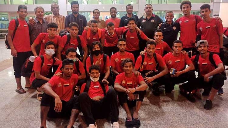 المنتخب الوطني للشباب يصل عدن بعد مشاركته في كأس العرب