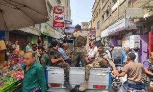 اعتداء مسلح على لجنة مكتب الصناعة والتجارة أثناء ضبط مخالفة في مخبز الجند بتعز