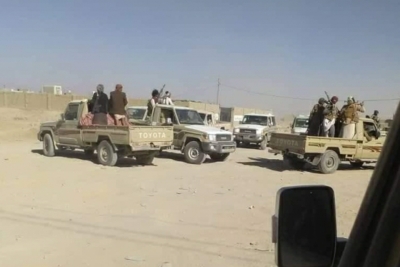 حملة أمنية تابعة للميليشيا تحاصر قبائل آل قباص في الجوف