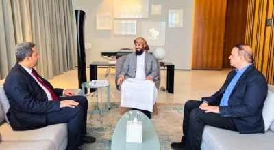 المحرّمي يلتقي محافظ لحج ويؤكد دعم تحسين الخدمات وتعزيز الاستقرار الأمني