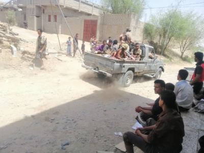 مصادر عسكرية لتعز تايم: سقوط مركز مديرية العليا في بيحان شبوة بيد الحوثيين