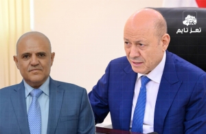 مصدر حكومي مسؤول لـ«تعز تايم»: محافظ تعز رفع تقارير غير واقعية ومضللة للرئيس العليمي ما دفعه للتهديد بإقالته