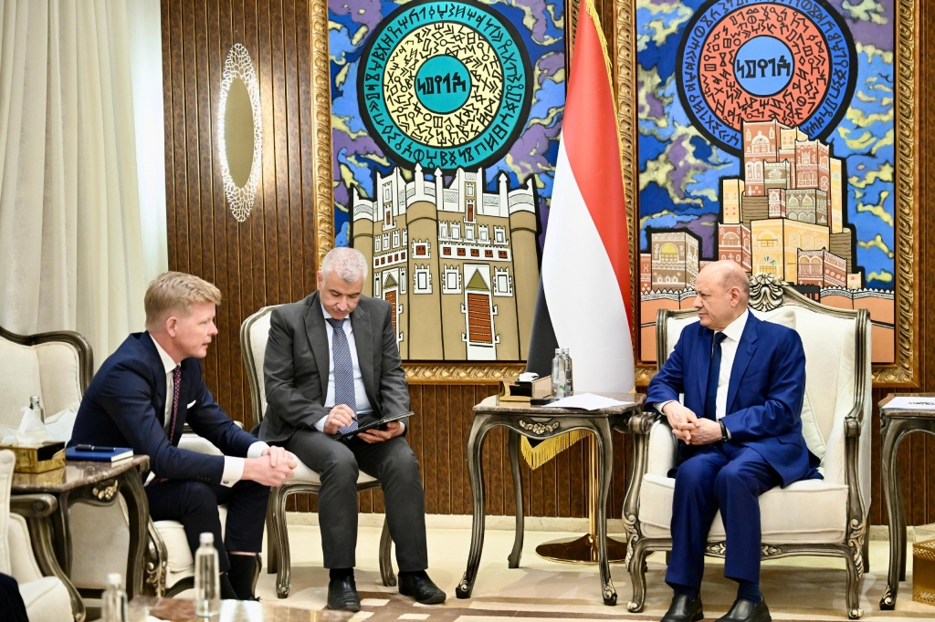 العليمي: السلام المستدام يبدأ باستعادة مؤسسات الدولة وإنهاء نفوذ المليشيا