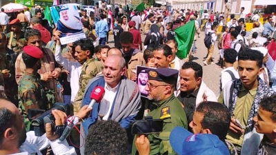 وكيل أول محافظة تعز: الحشود الجماهيرية تؤكد دعم اليمن للسعودية ودول الخليج ضد إيران