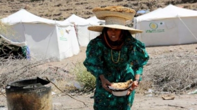 الجوع يدفع فقراء اليمن إلى أكل أوراق الشجر