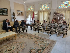 ملحقا الدفاع الأمريكي والفرنسي يؤكدان دعمهما جهود بناء القوات المسلحة اليمنية