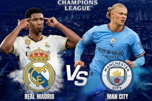 ريال مدريد الإسباني يستضيف مانشستر سيتي الإنجليزي الليلة في قمة كلاسيكية متجددة ضمن منافسات دوري أبطال أوروبا